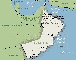 Oman Map